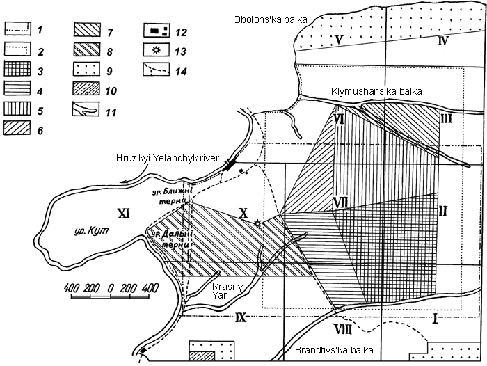 General schematic map of the reserve