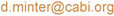 e-mail address of Dr D.W. Minter