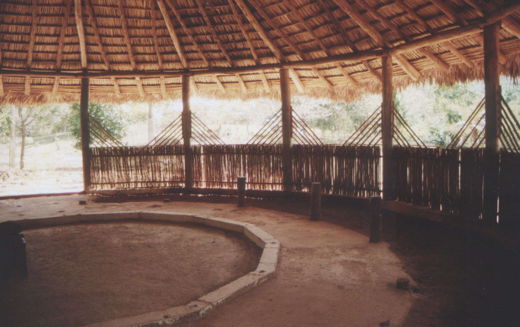 Interior of the old cockpit at Jarico